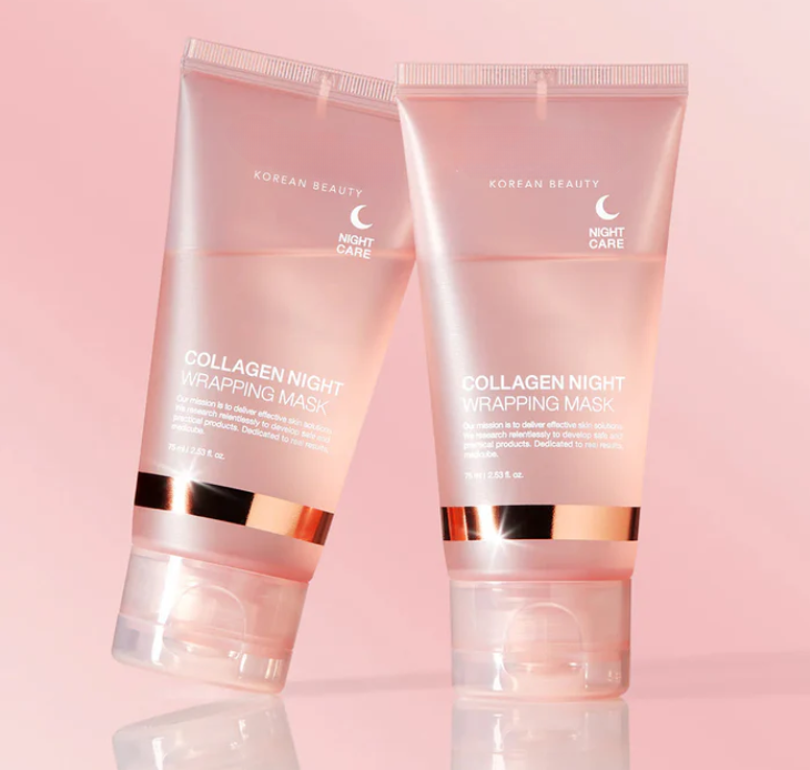 Kolagenowa maska na noc