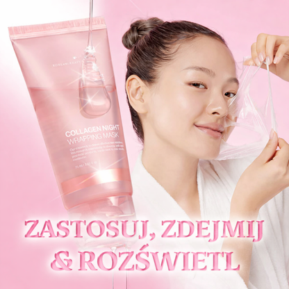 Kolagenowa maska na noc