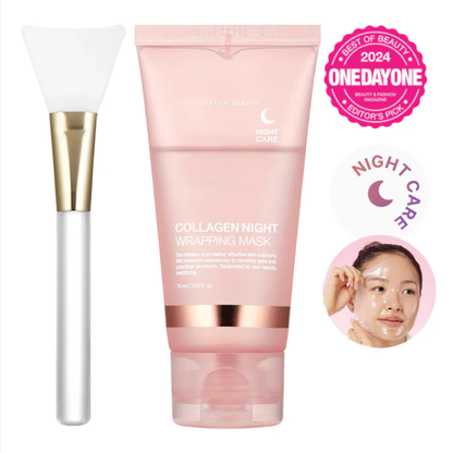 Kolagenowa maska na noc