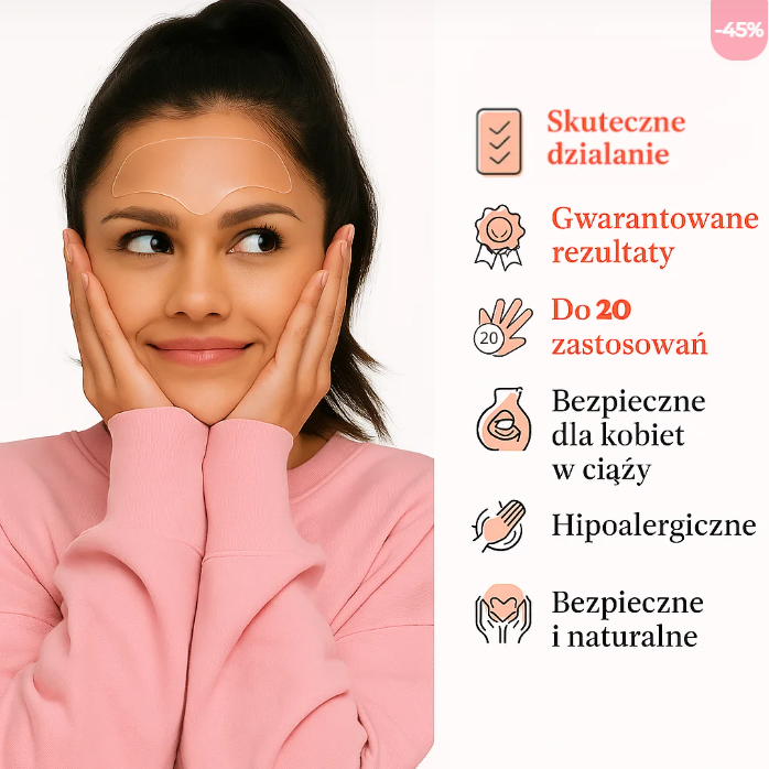 VeluSkin – Wielorazowe Plastry Antyzmarszczkowe (16 sztuk)