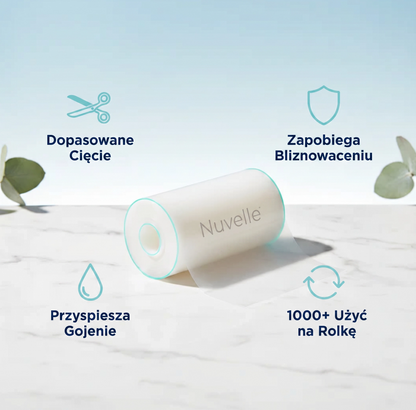 Hydrokoloidowy plaster w rolce – opatrunek chłonny do wilgotnego gojenia ran