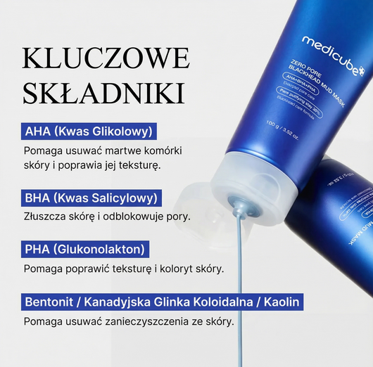 Maseczka błotna Zero Pore na wągry