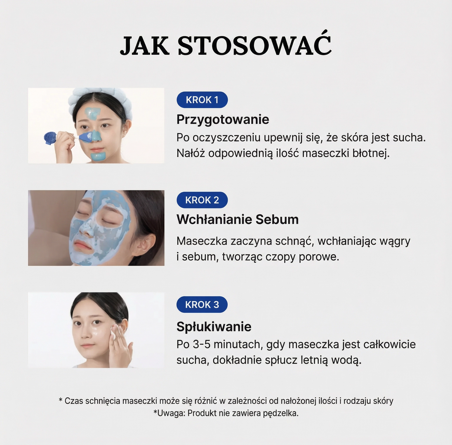 Maseczka błotna Zero Pore na wągry